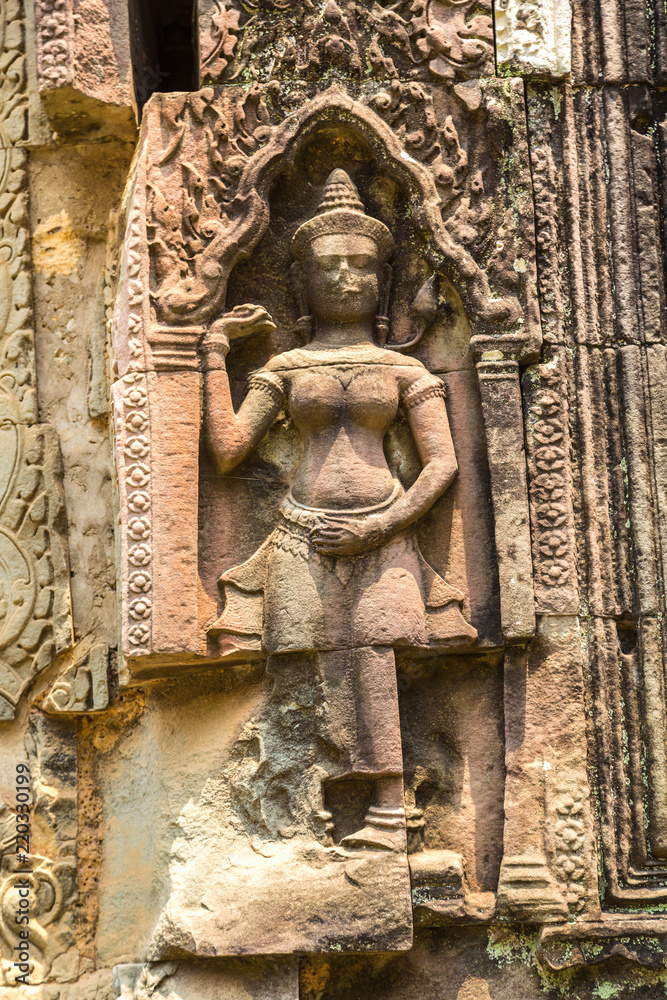 Ta Prohm temple in Angkor Wat