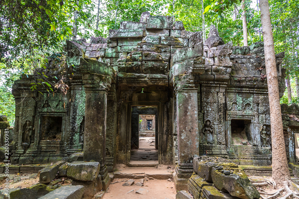 Naklejka premium Ta Som temple in Angkor Wat