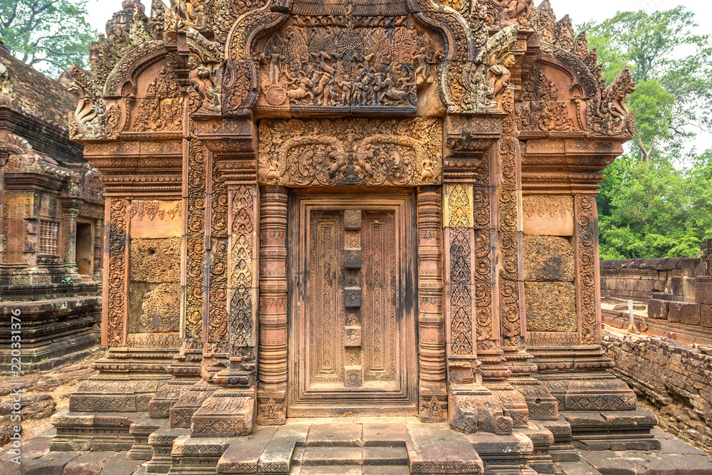 Banteay Srei temple in Angkor Wat