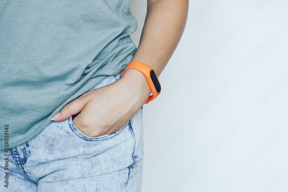 custom made wallpaper toronto digitalGirl is holding her hand in her jeans pocket