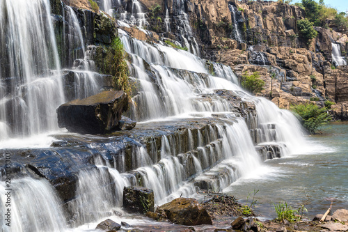 Pongour Waterfall, Vietnam photo