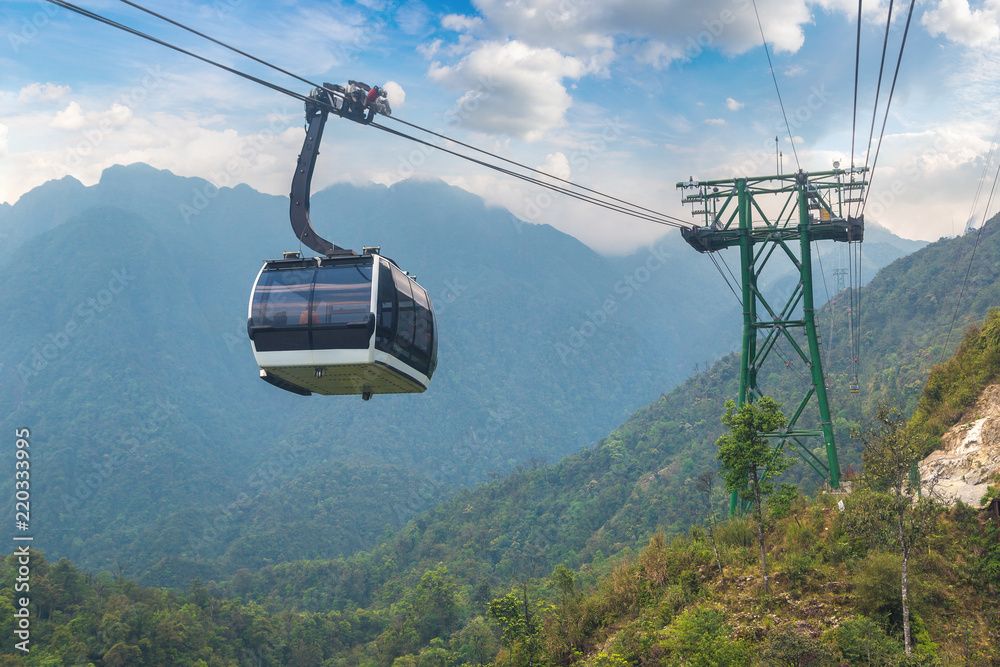 Fancipan Cable Car in Sapa