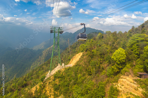 Fancipan Cable Car in Sapa photo