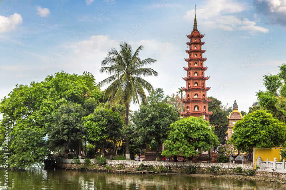 Tran Quoc pagoda in Hanoi