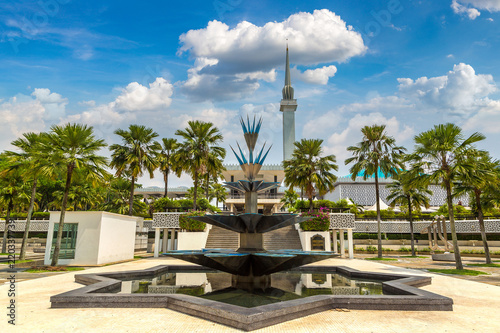 Photography National Mosque in Kuala Lumpur