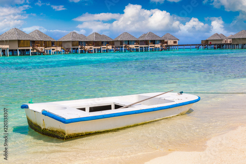 Boat in the Maldives