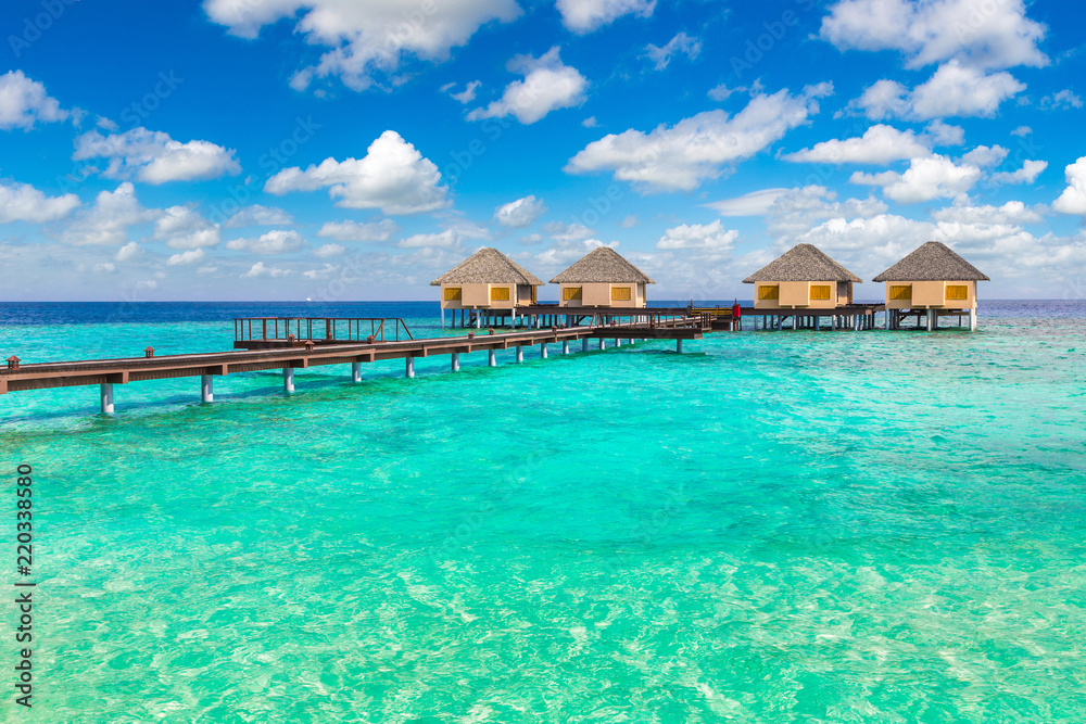 Water Villas (Bungalows) in the Maldives