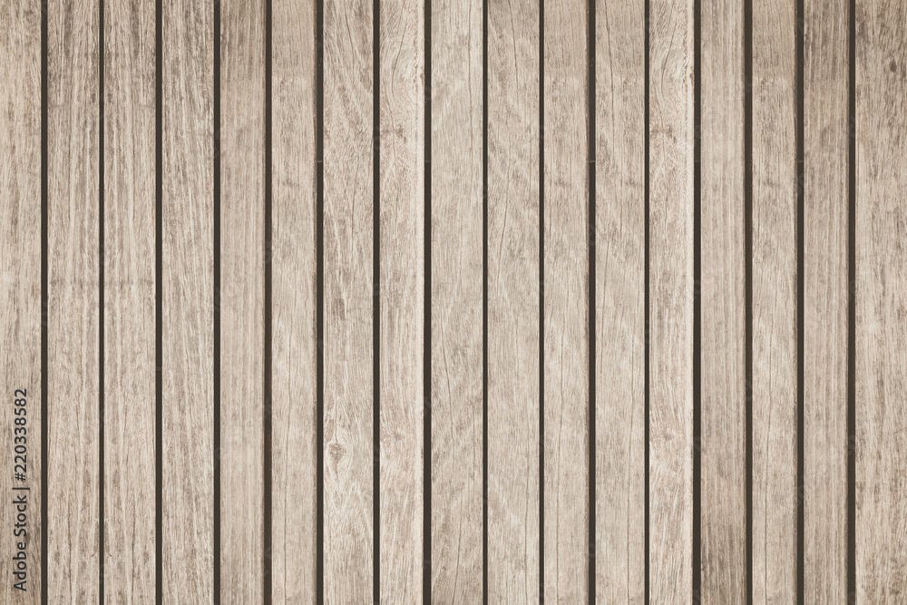 Fototapeta premium Brown natural wood wall texture and background seamless