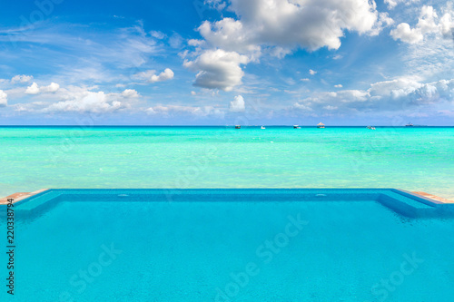 Swimming Pool in the Maldives