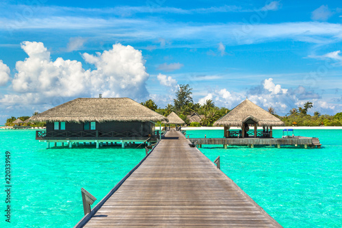 Water Villas  Bungalows  in the Maldives