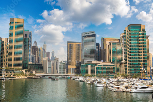 Dubai Marina in a summer day © Sergii Figurnyi