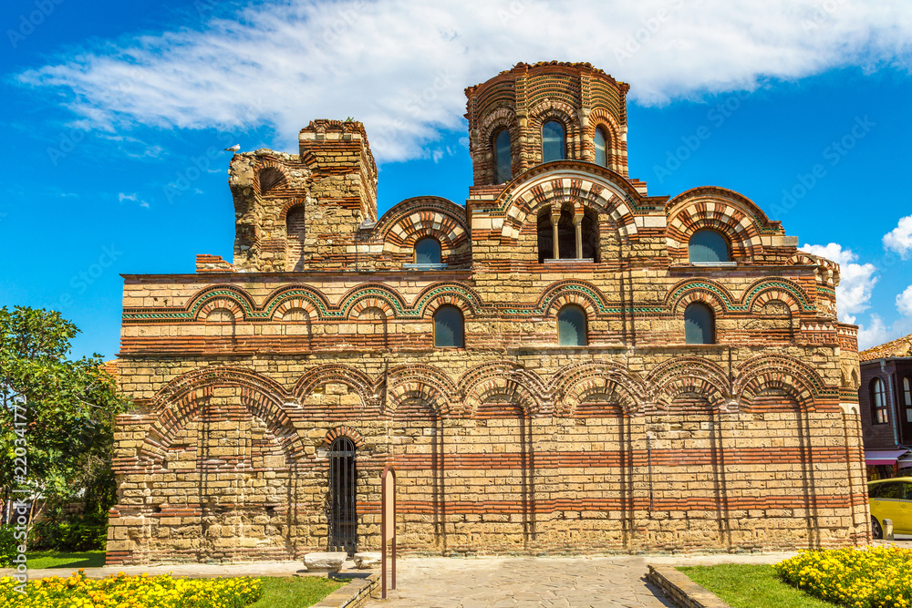 Old church in Nessebar, Bulgaria