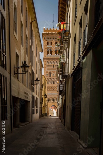 Teruel is a Spanish city. Interior tourism, with attractive buildings and history towers.