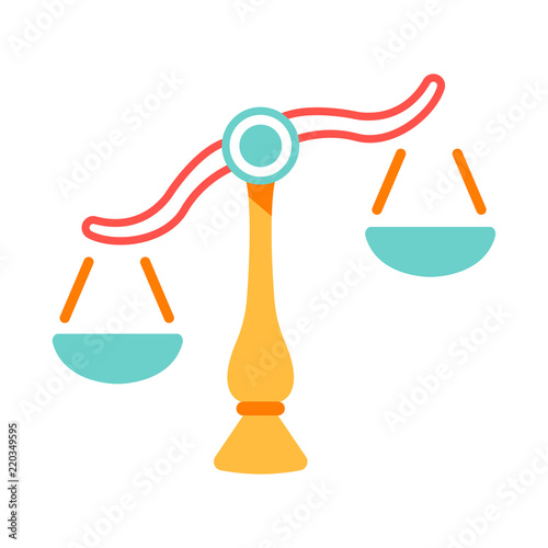 Libra Flat Icon