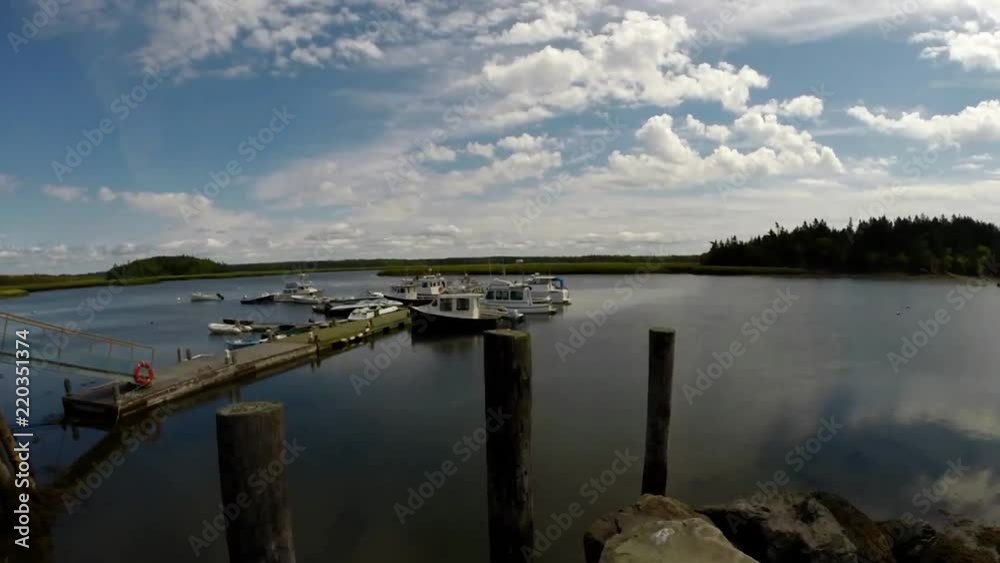 Scenic vista overlooking a beautiful calm river Scenic vista overlooking a beautiful calm river
