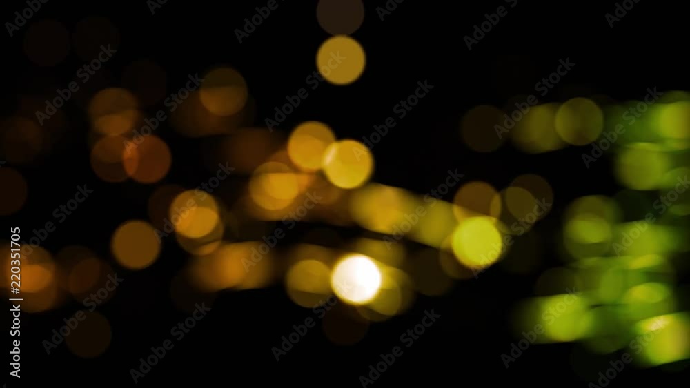 Waving Lights Bokeh Green Waving Lights Bokeh Green