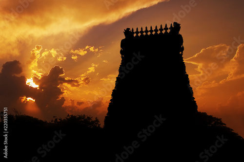 Hindu God Murugan Temple in India