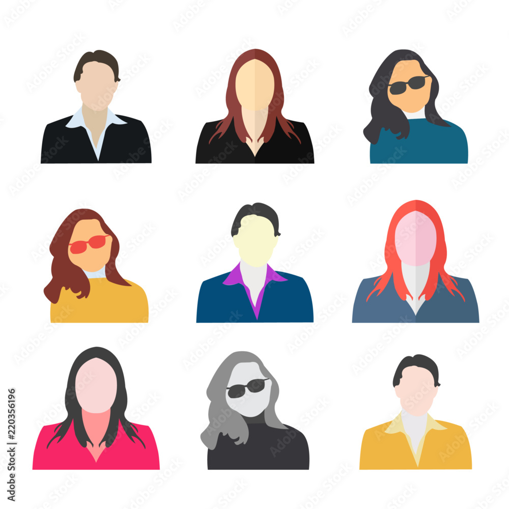 Woman Avatar Icon Vector Graphic by ARP Creation · Creative Fabrica