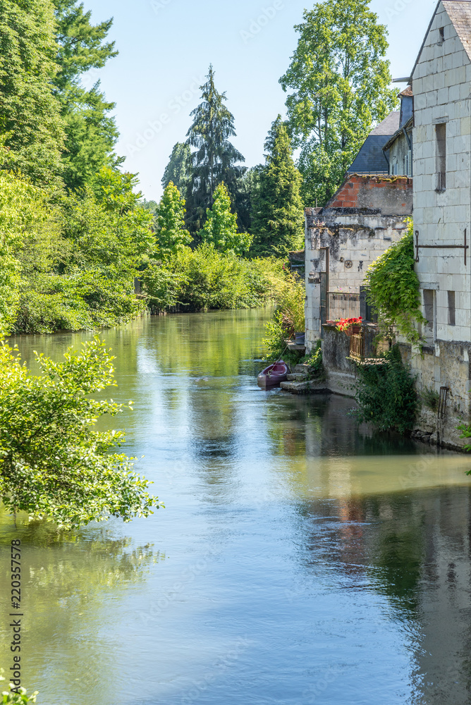 River view, Loches