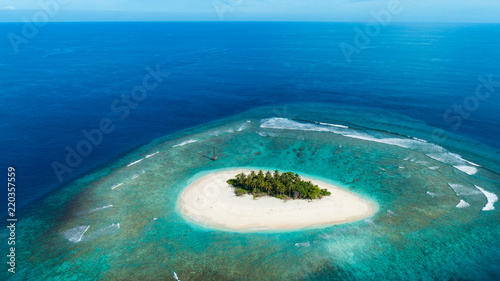 Desert Island off Sumatra  photo