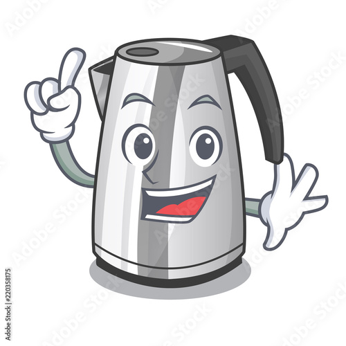 Finger mascot cartoon household kitchen electric kettle
