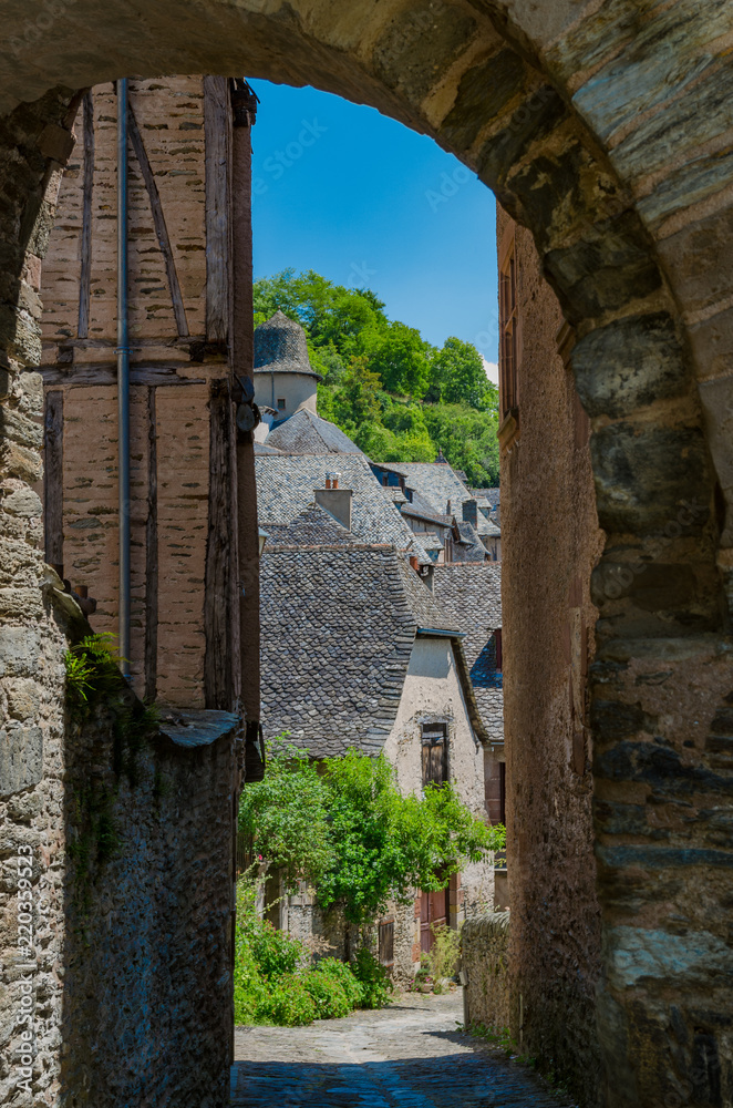 Naklejka premium Aveyron juillet 2018