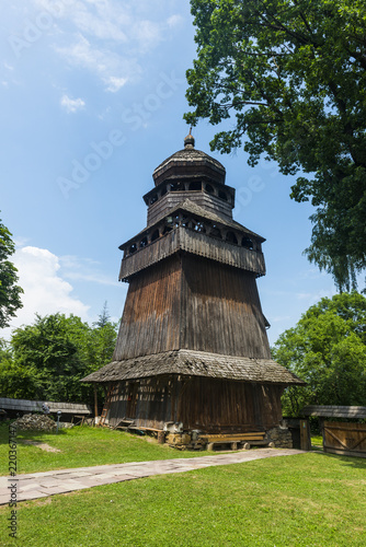 The wooden St. George's Church, Drohobych, Ukraine photo