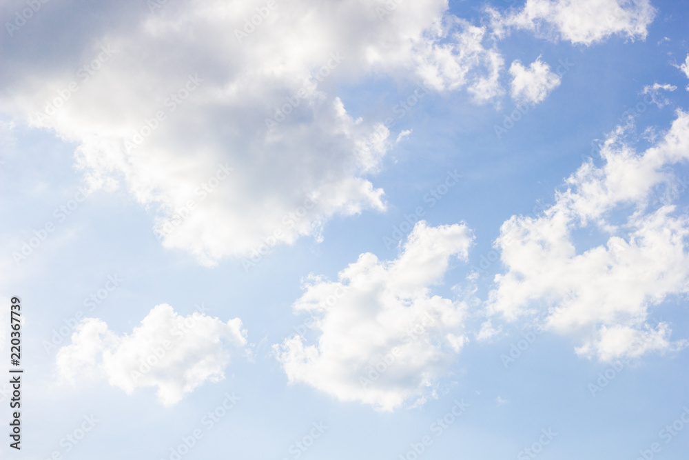 Clouds with blue sky background Clouds with blue sky background