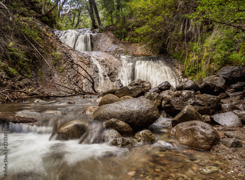Los Duendes Waterfall, Nahuel Huapi National Park, Rio Negro Province, Argentina
