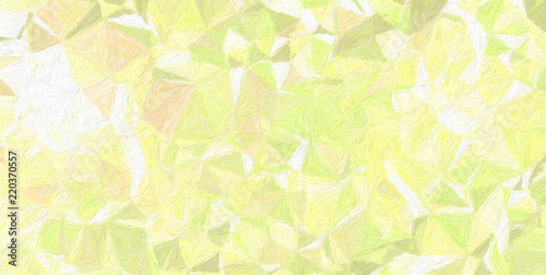 Lovely abstract illustration of yellow and green Impasto paint. Nice background for your project.