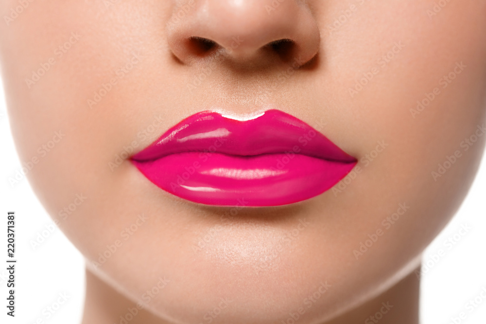 Woman lips mouth red pink lip Woman lips mouth red pink lip