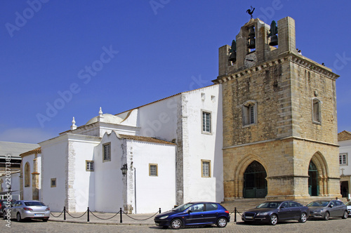 view of the old town of city Faro