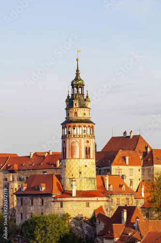 Cesky Krumlov Castle dating back to 1240, Cesky Krumlov, South Bohemia, Czech Republic photo