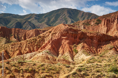 Fairy Tale Canyon, Kyrgyzstan.