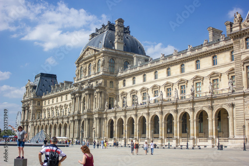 Fotografie, Obraz Louvre Paris France