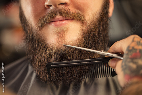 hipster shaving bearded.