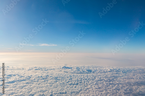 Blue sky and Cloud was taken on a plane © fullmoonnarak