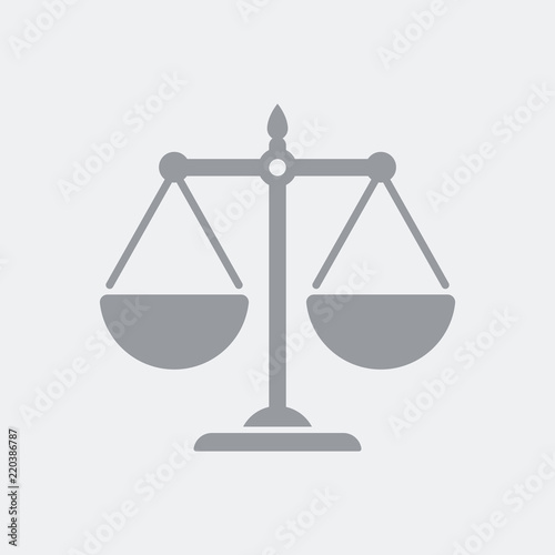 Libra as law emblem