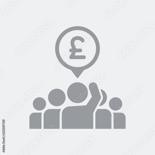 Pounds offer during auction