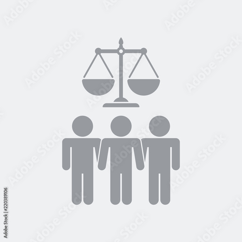 Law class action concept