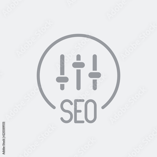 Seo parameters settings icon