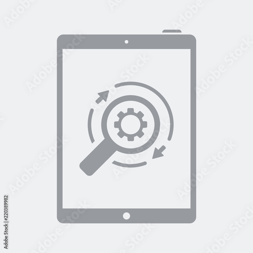 Full search on tablet