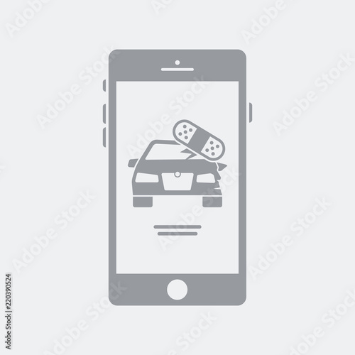 Application for car accident assistance