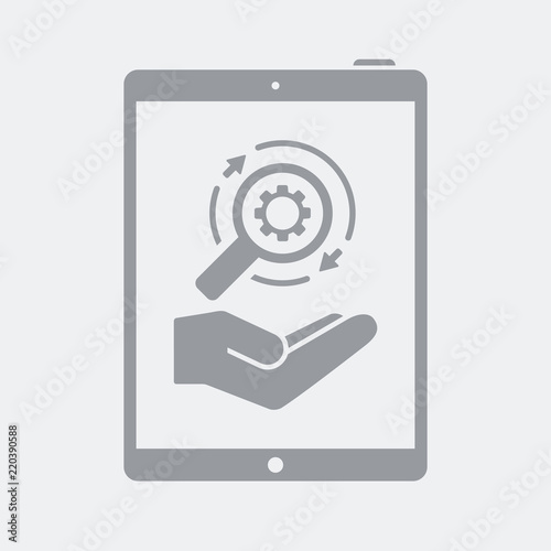 Full search on tablet