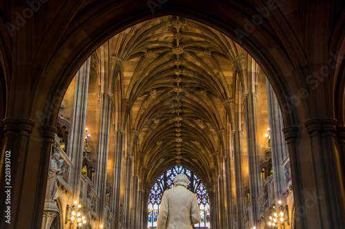 Obraz na płótnie John Rylands Library Manchester, Interior w salonie