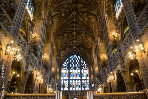 Interior of the John Rylands Library, Reading Room