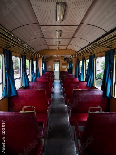 Vagone treno antico 