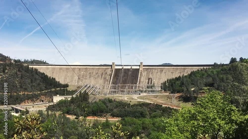 Wallpaper Mural Shasta Dam in Northern California on a sunny day. Torontodigital.ca