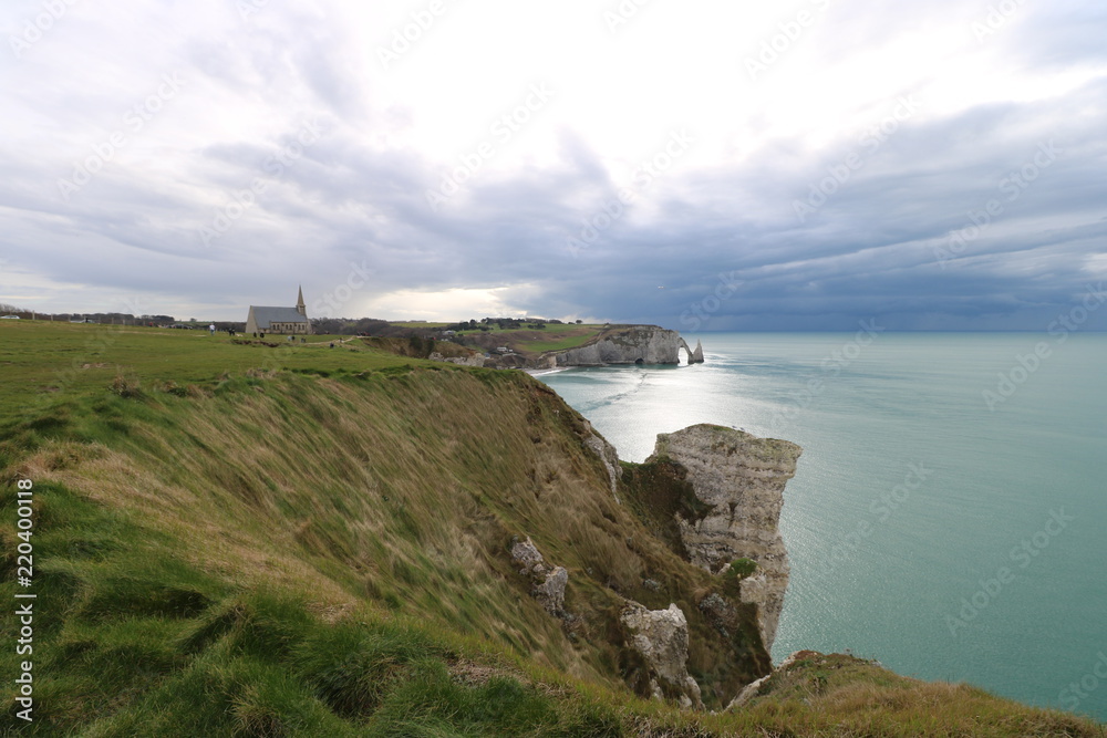 Naklejka premium Etretat