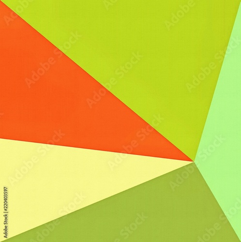 Polygonal drawing on canvas. Abstract geometric modern art. Triangles texture background.